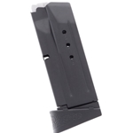 SMITH & WESSON M&P 9 COMPACT 9MM 10 ROUND MAGAZINE WITH FINGER REST BLUED 19463