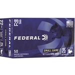 Federal 716 Game-Shok   22 Long Rifle (LR) 25 GR #12 Lead Bird Shot 50 Bx/ 50 Cs