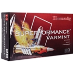 Hornady 83366 Superformance Varmint 22-250 Remington 50 GR V-Max 20 Bx/ 10 Cs