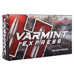 Hornady 8336 Varmint Express 22-250 Remington 50 GR V-Max 20 Bx/ 10 Cs