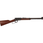 HENRY LEVER ACTION 22LR BL/WD 18.25" H001