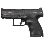 CZ-USA 91560 P-10 S 9mm Luger 3.50" 12+1 Black Polymer Frame Black Steel Slide Black Interchangeable Backstrap Grip Reversible Mag Release