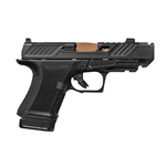 SHADOW SYSTEMS CR920P, 9mm, Black Frame, Elite Slide Optic Black, Spiral Compensated Barrel Bronze, SS Rod