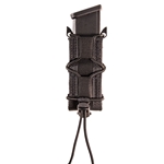 High Speed Gear, Pistol TACO, Single Magazine Pouch, Molle, Fits Most Pistol Magazines, Hybrid Kydex and Nylon, Black