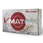 Hornady 81397 V-Match 6mm Creedmoor 80 gr ELD-VT 20 Per Box
