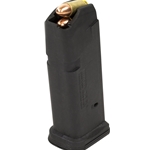 Magpul MAG550BLK PMAG GL9 15rd 9mm Luger Compatible w/Glock 19 Black Polymer
