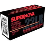 Supernova PMSN22LRR Red Tracer Non-Corrosive 22 LR 40 gr Lead Round Nose 50 Per Box/ 100 Cs