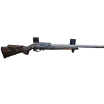 VOLQUARTSEN DELUXE 17HMR WITH BROWN AND GRAY LAMINATE SPORTER STOCK