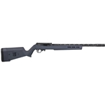 BATTLE WORN RIFLE 22LR GRAY MAGPUL STOCK I FLUTED SS BARREL WITH SS FORWARD BLOW COMPENSATOR
