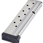 CMC Products MRP9FS10 Range Pro 10rd 9mm Fits 1911 Full Size Stainless/Black Fluoropolymer
