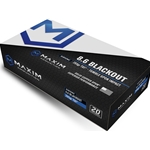 Maxim Defense MXM49143 Tumble Upon Impact (TUI) Subsonic 8.6Blackout 285gr Solid Copper Spun 20 Per Box