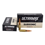 ULTRAMAX Ammunition ULT-86BLK-1-N 8.6Blackout 300gr 20 Per Box