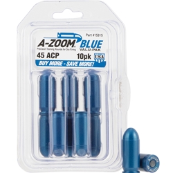 A-Zoom 15315 Snap Caps  45 Automatic Colt Pistol (ACP) Aluminum 10 PK