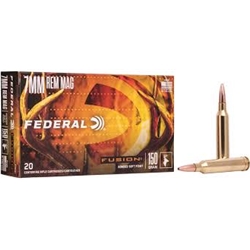 Federal F7RFS1 Fusion  7mm Rem Mag 150 GR Fusion Soft Point 20 Bx/ 10 Cs