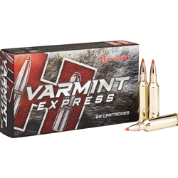 Hornady 81393 Varmint Express 6mm Creedmoor 87 GR V-Max 20 Bx/ 10 Cs