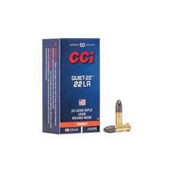 CCI 960 Quiet-22 22 LR 40GR LRN 50 Box/