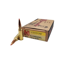 Hornady 8152 Custom 6.5mm Grendel 123 GR SST 20 Bx/ 10 Cs