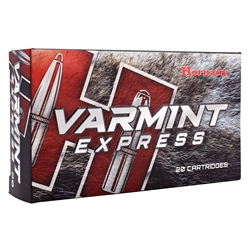 Hornady 8336 Varmint Express 22-250 Remington 50 GR V-Max 20 Bx/ 10 Cs
