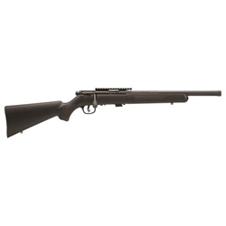 Savage 96699 93R17 FV-SR Bolt 17 HMR 16.5" 5+1 Black Fixed Synthetic Stock Blued