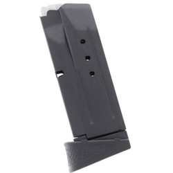 SMITH & WESSON M&P 9 COMPACT 9MM 10 ROUND MAGAZINE WITH FINGER REST BLUED 19463