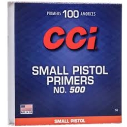 500 SMALL PISTOL PRIMER