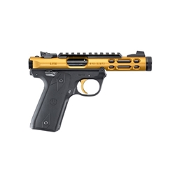 RUGER MARK IV 22/45 LT GOLD TB 43926