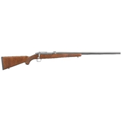 RUGER 77/17 17WSM 24” STAINLESS/WOOD 7216