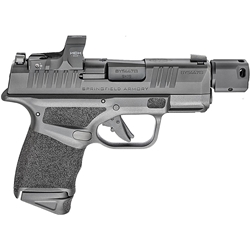 Springfield Armory HC9389BTOSPWASP Hellcat Micro-Compact RDP 9mm Luger 3.80" 11+1, 13+1 Black Black Melonite Steel Slide Adaptive Textured Black Polymer Grip Includes Hex Wasp Red Dot