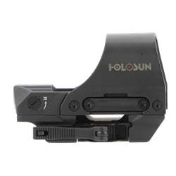 Holosun HS510C HS510C Black Anodized 1x 2 MOA/65 MOA Illuminated Red Circle w/Center Dot Reticle
