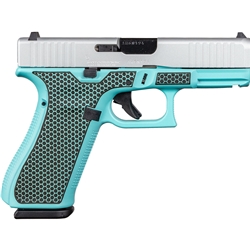 GLOCK 45 ROBINS EGG BLUE HONEYCOMB 9MM 4.02" 17-RD SEMI-AUTO PISTOL