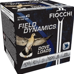 Fiocchi Game Loads 410 Bore 2.5'' .5-8