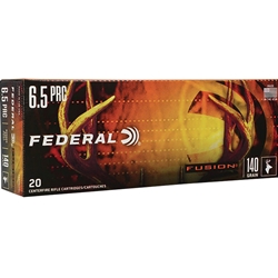 Federal F65PRCTFS1 Fusion 6.5PRC 140gr Tipped Fusion 20 Per Box/10 Case