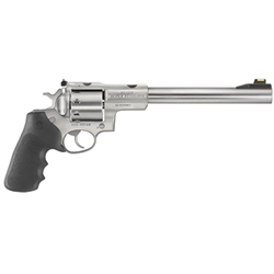 Ruger 5526 Super Redhawk 22 Hornet 8rd 9.50" Satin Stainless Steel Barrel, Cylinder & Frame, Black Hogue Tamer Monogrip Grip, Transfer Bar Safety