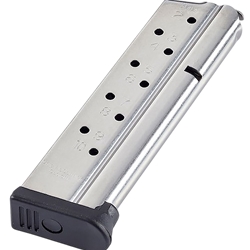 CMC Products MRP9FS10 Range Pro 10rd 9mm Fits 1911 Full Size Stainless/Black Fluoropolymer