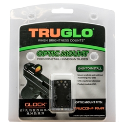 OPTIC MOUNT FOR DOVE TAIL GLOCK